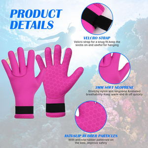 Guantes Marinos Multiusos para Mantenimiento de Embarcaciones, Limpieza y Tareas de Raspado Subacuático con Palmas Reforzadas - Product Image 4