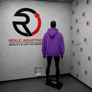 Sweat à capuche oversize violet vintage effet vieilli, tendance, décontracté, mode minimaliste, en molleton doux de haute qualité, style streetwear - Product Image 4