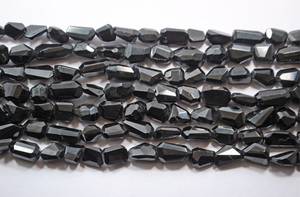 ลูกปัดพลอยสปิเนลสีดำธรรมชาติทรงเหลี่ยมแบบเม็ด สำหรับทำเครื่องประดับ ขายส่ง - Product Image 3