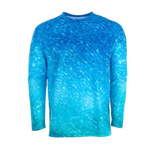 ขายตรงจากโรงงาน ราคาสมเหตุสมผล เสื้อตกปลาผู้ชายแห้งเร็ว สวมใส่สบาย แขนยาว รับผลิตแบบ OEM - Product Image 5