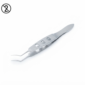 Pinzas de Capsulorhexis Utrata MICS Profesionales de Alta Calidad, CS ST, Acero Inoxidable, Instrumento Oftálmico Desechable de Un Solo Uso - Product Image 1