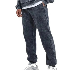 Survêtement délavé à l'acide, matière douce, tissu respirant, idéal pour la course, le fitness et les tenues décontractées - Product Image 5