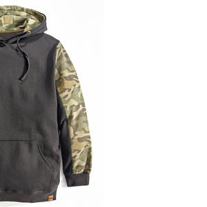 Sweat-shirt à capuche uni pour homme, 100% coton, saison hivernale, veste de baseball avec logo personnalisé, impression de logo personnalisée - Product Image 3