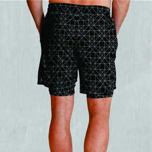 Shorts de course sublimés respirants et tendance pour hommes, imprimés en couleur, décontractés et sportifs, collection 2026 - Product Image 5