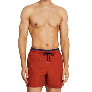 Nouvelle Tendance Short de Bain Homme Style Urbain avec Logo Avant Écologique Séchage Rapide Personnalisable Couleurs Unies Respirant Toutes Couleurs - Product Image 1