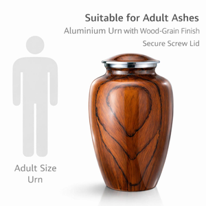 Vase décoratif en aluminium, urne rituelle haut de gamme en aluminium, urne commémorative haut de gamme en aluminium, vase exclusif en aluminium - Product Image 3