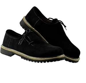 รองเท้าหนังแท้คุณภาพสูงสำหรับผู้ชาย ดีไซน์หรูหรา ปิดนิ้วเท้า แบบผูกเชือก ใส่สบายสำหรับกิจกรรมกลางแจ้ง คอลเลคชั่นฤดูใบไม้ร่วง สไตล์ร่วมสมัย - Product Image 1