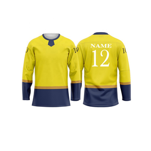 Maillots de hockey sur glace de haute qualité en gros, design personnalisé, vêtements de sport - Product Image 3