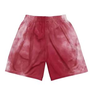 New Style Casual Knitted Canvas Breathable Plus Size High Waist <b>Drawstring</b> Shorts Elastic Beach Wear Quick Dry Basketball Shorts - Product Image 2