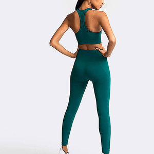 Ensemble de yoga personnalisé pour femmes, ensemble de yoga de haute qualité pour femmes, ensemble de yoga grande taille pour femmes, en vente en ligne - Product Image 5