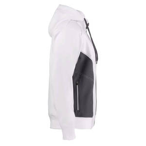 Plain Thick 500gsm Boxy Blank <b>Hoodie</b> Mens Cotton Oversized Fleece Custom <b>Hoodie</b> Manufacturer Heavyweight Cropped Zip Up <b>Hoodie</b> - Product Image 5