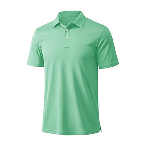 Men's Polo <b>Shirts</b> Casual Work <b>T</b> <b>Shirts</b> Quick Dry Short Sleeve Golf <b>Shirt</b> Pique Jersey - Product Image 3
