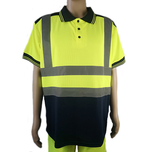 Camisetas de Trabajo Personalizadas con Cinta Reflectante, Camiseta de Seguridad, Ropa de Trabajo de Alta Visibilidad, Secado Rápido, Transpirable y Reflectante - Product Image 1