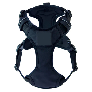 OEM Custom No-Pull Dog Harness Padded Adjustable Reflective Pet Vest Harness D-<b>Ring</b> Buckle Multi-Color Wholesale B2B Supplier - Product Image 5