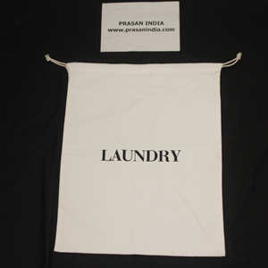 ถุงซักผ้ามัสลินทำจากผ้าฝ้ายแท้จากอินเดีย - Product Image 2