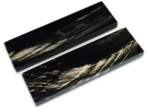 Bloque Rectangular de Cuerno de Búfalo, Material Natural Pulido y Duradero para Mango de Cuchillo, Montura Óptica, Decoración del Hogar - Product Image 1