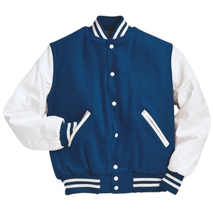Hot Selling Custom Cool Style Puffer Varsity <b>Jackets</b> <b>for</b> <b>Men</b> Casual Winter <b>Baseball</b> Bomber Leather <b>Jacket</b> with Fleece - Product Image 3