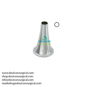 Specula d'oreille ovale chromée de haute qualité - Product Image 6