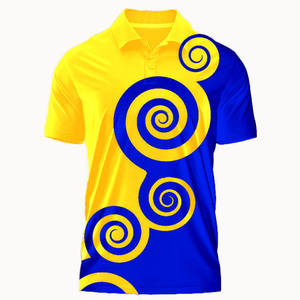 Custom Designed Men's Golf for Polo T <b>Shirts</b> <b>Plain</b> <b>White</b> Black Embroidery ODM Supply Solid Pattern Polyester Knitted Fabr - Product Image 5