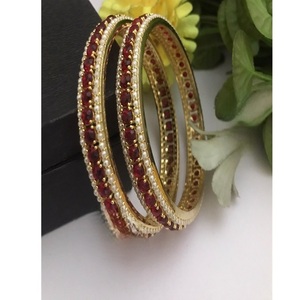 Trendy Gold Plated <b>Bangle</b> Bracelets <b>Set</b> With Turquoise And Pearl Look Classic Style For Women Party Jewelry - Product Image 4