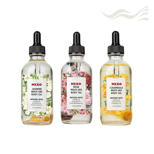 Aceite de Masaje Relajante Hidratante Orgánico de Rosas 120ml, Aceite Esencial de Aromaterapia con Aroma Natural de Jazmín y Caléndula, 100% Puro - Product Image 3