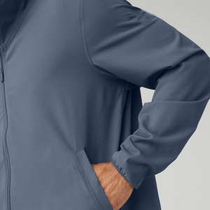 New Zipper Stand Collar Windproof Breathable Front Customized Color <b>Jacket</b> Men Casual Flight Design Men's Windbreaker <b>Jacket</b> - Product Image 6