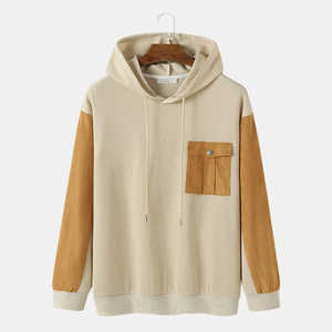 Nouvelle Arrivée – Sweat à Capuche Polaire Brodé pour Homme, Style Formel, Imperméable et Respirant, Idéal pour l'Entraînement - Product Image 1