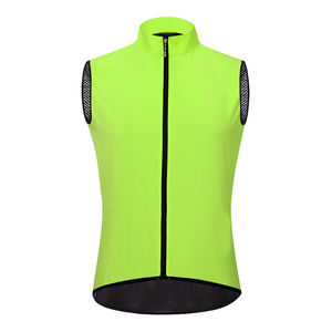Winter <b>Bike</b> Gilet Outdoor Windproof Breathable Cycling Vest Full Sleeve Jersey Mtb OEM Waterproof 100% Polyester Unisex for - Product Image 3