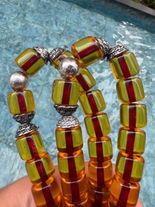 Cuentas de Oración Musulmanas, Tasbih, Rosario Musulmán, Cuentas de Oración Islámicas, Tasbih de Resina - Product Image 6