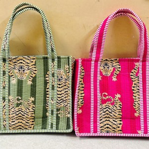 Bolso de Mano Mini 100% Algodón Orgánico, Bolso de Playa de Tela de Rizo, Bolso Tote Personalizado de Tela de Rizo para Mujer - Product Image 3