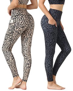 Leggings Deportivos de Cintura Alta para Mujer, Pantalones de Yoga Transpirables con Logotipo en Oferta - Product Image 3