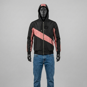 Veste coupe-vent personnalisée Eyre Sports Wear, imperméable, avec fermeture éclair, capuche, 100% polyester, tendance, unisexe, légère, confortable pour l'extérieur - Product Image 4