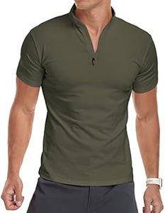 Polo tactique en polyester à séchage rapide pour homme, haute performance, vierge, pour l'extérieur, vente en gros - Product Image 2
