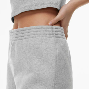 Shorts de sport décontractés pour femmes, en coton respirant et très élastique, écologiques, séchage rapide, couleur unie, pour la gym, le fitness et la course à pied - Product Image 6