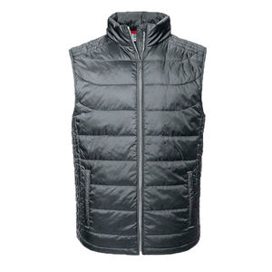 Chaleco Acolchado para Hombre, Corte Ajustado, con Relleno de Poliéster Suave y Costuras Resistentes, para Viajes y Moda Urbana Diaria - Product Image 1