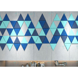 Panel de pared acústico de poliéster PET 100% Material insonorizado para uso comercial, residencial y de oficina - Product Image 1