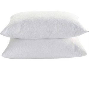 Housse de coussin blanche pour hôtel, taies d'oreiller décoratives, taies d'oreiller unies pour chambre d'hôtel - Product Image 3