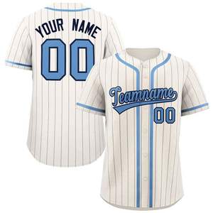 Wholesale Baseball Uniform <b>T</b>-<b>shirts</b> Sublimation Printed Logo Name Men's Embroidery Custom Baseball Jersey - Product Image 3