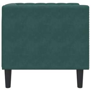Canapé Chesterfield vert foncé pour salon - Product Image 5