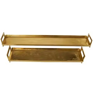 ถาดเสิร์ฟสแตนเลสพรีเมียมอเนกประสงค์สำหรับโรงแรมและร้านกาแฟ - Product Image 2