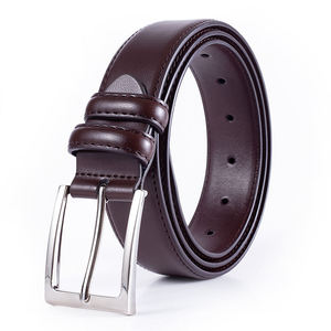 Ceinture tressée décontractée en cuir de vachette élastique pour homme RELEVO INDUSTRIES, boucle en alliage, imprimé par transfert thermique, réglable 110-130 cm, largeur 3,5 cm - Product Image 2