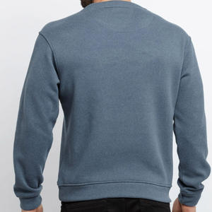 เสื้อสเวตเชิ้ตคอกลม แขนยาว ผ้าฝ้ายฟลีซ แบบยูนิเซ็กซ์ ทรงปกติ บุซับใน ระบายอากาศได้ดี ลายเรียบ สำหรับฤดูหนาว - Product Image 5