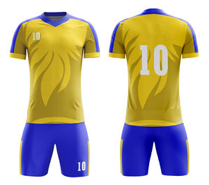 Fabricante OEM, Jersey de Fútbol Personalizado Unisex, Talla Grande, Nuevo, Transpirable, Uniforme de Fútbol de Alto Rendimiento, Venta al Por Mayor - Product Image 1