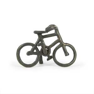 Modern Aluminium Bicycle Sculpture Handmade Figurine Lightweight Tabletop Decor for Living Room Home Office Birthday Ramadan - Product Image 2