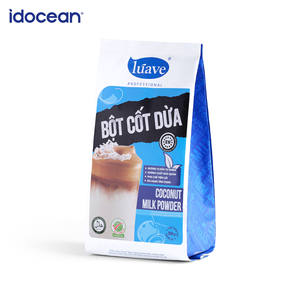 Leche de coco en polvo con textura cremosa certificada FSMA para batidos y bebidas para pasteles fabricada en Vietnam envasada en bolsas del fabricante - Product Image 3