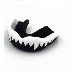 Protège-dents de sport en silicone EVA souple moulable avec logo personnalisé, écologique, léger, ajustement universel, design Fang - Product Image 1
