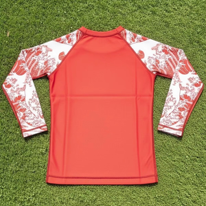 OEM ODM Men's Long Sleeve Rash Guard Spandex/Polyester Breathable Quick Dry Eco-Friendly UV Protection for Gym <b>Surfing</b> Diving - Product Image 6