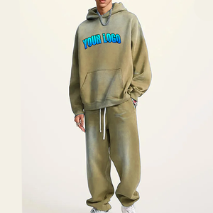 Ensemble de jogging personnalisé 2 pièces pour homme, survêtement de haute qualité, ensemble de sweats à capuche et de sweat-shirts pour hommes - Product Image 3