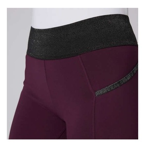 High Quality 4-way Stretch Horse Riding Breeches Leggings Tights Equestrian Wear Pants on Technical Fabric with Soft Feel - Product Image 3