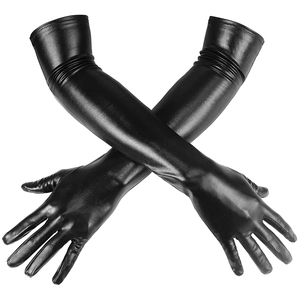 Windproof And Waterproof Opera <b>Gloves</b> Genuine Leather Tending Product With Solid Color Breathable Opera <b>Gloves</b> - Product Image 1